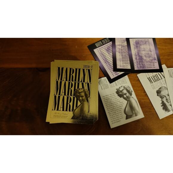 Marilyn Monroe Private Collection Pack Full Pack With Papers 1993 - Picture 6 of 15